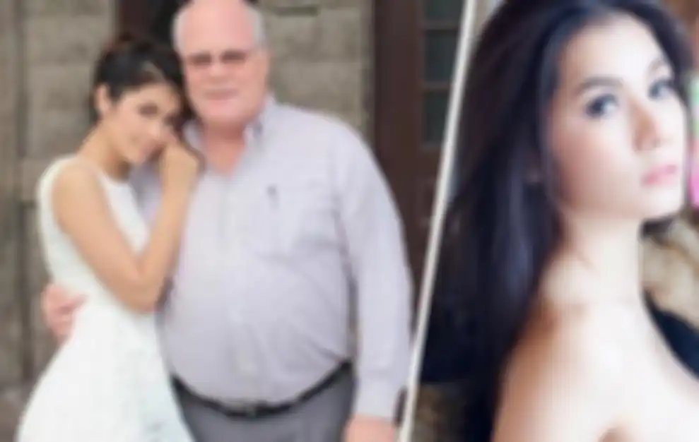 Nong Nat ketika masih bersama sugar daddy-nya