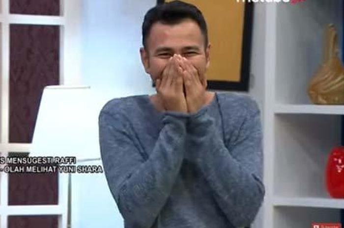 Raffi Ahmad di salah satu acara tv