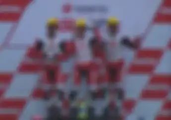 Bangga! Pembalap Indonesia Kibarkan Merah Putih di Race 1 Asia Talent Cup 2019 Jepang