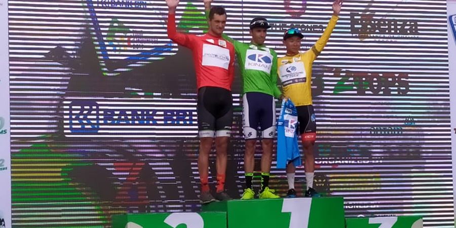 Hasil Lengkap Balapan Etape Keempat Bank BRI Tour d'Indonesia 2019