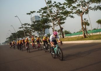 Kegiatan Fun Bike di PIK, Salah Satu Rangkaian Acara Aceh Cycling Tourism yang Diadakan oleh Aceh Darussalam