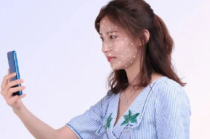 Redmi 7A dilengkapi juga dengan fitur face-unlock