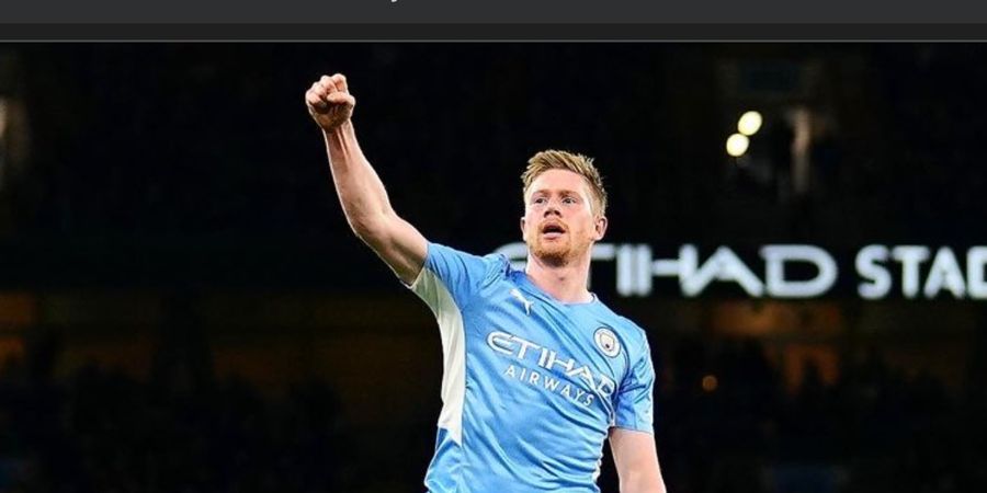 Tampil Impresif Saat Man City Bantai Leeds 7-0, De Bruyne Ternyata Masih Belum Pulih dari COVID-19