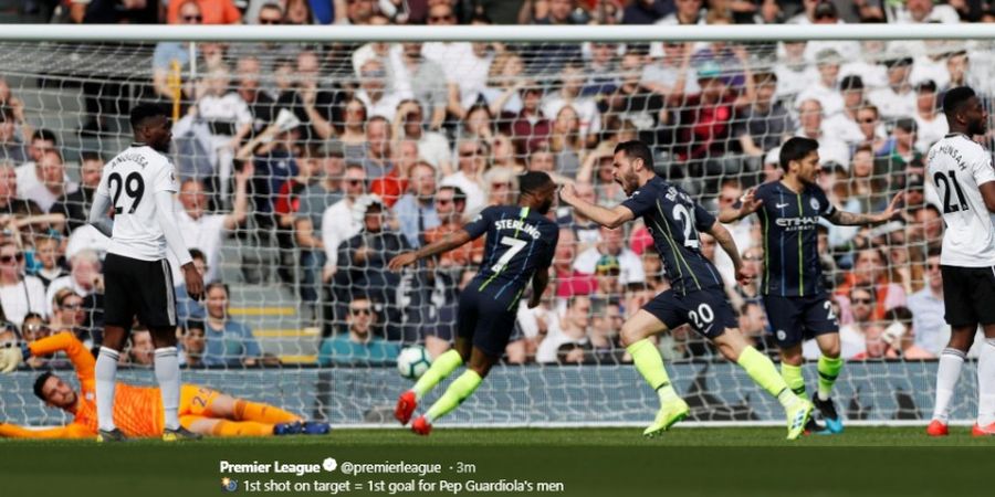 Hasil Akhir Fulham Vs Man City - Menang, City Geser Liverpool