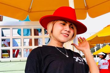 Makin Cetar! Mantan Istri Aming Tampil Bermakeup Bold dan Rambut Pirang!
