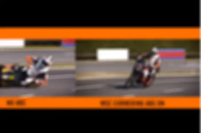 Komparasi motor dengan ABS dan tanpa ABS