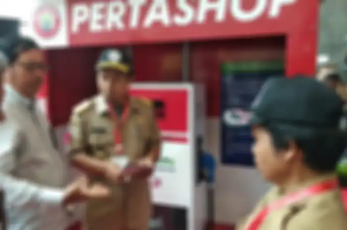 SPBU mini Pertashop hanya menjual bensin Pertamax.