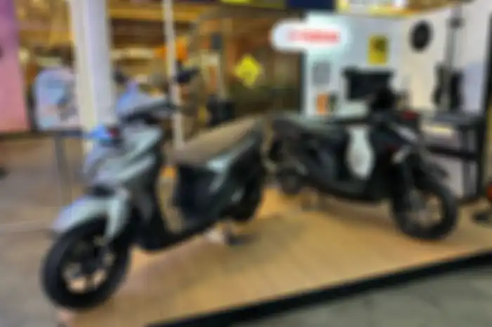 Foto ilustrasi motor matic baru Yamaha Gear Ultima 125 Hybrid