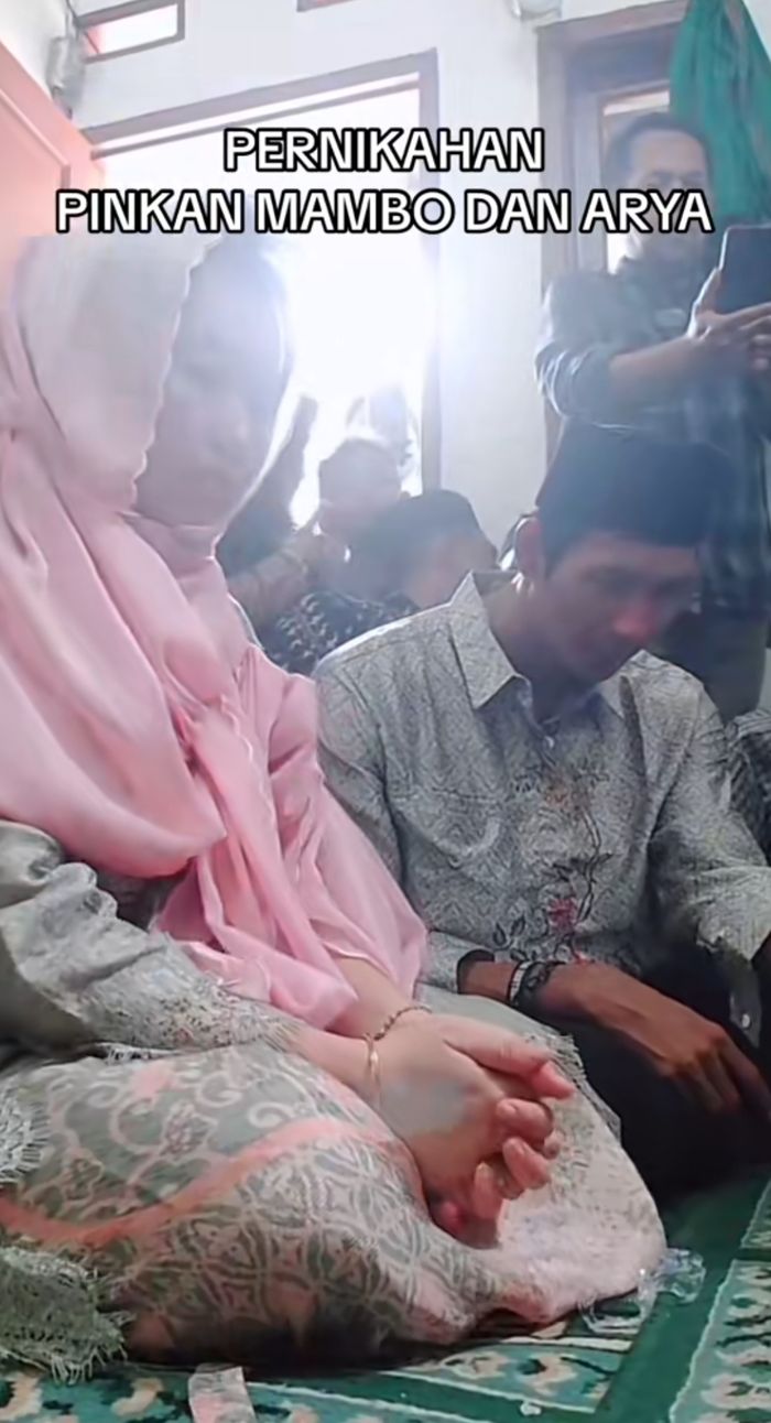 Pinkan Mambo melepaskan status jandanya dari Steve Wantania dengan dipersunting oleh seorang pria bernama Arya Dari video akad nikah yang beredar, terungkap bahwa Pinkan Mambo diberikan mas kawin sebesar Rp100 ribu dari Arya Khan.  Khan.  