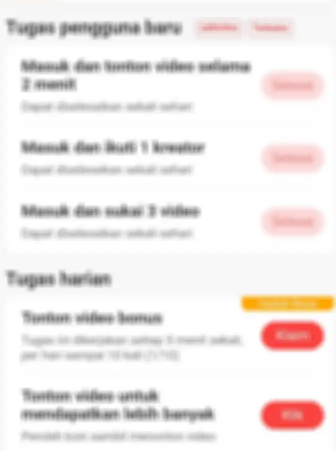 Tampilan aplikasi LIKEit Lite.