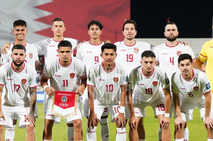 Timnas Indonesia Vs Bahrain dalam laga ketiga Grup C putaran ketiga Kualifikasi Piala Dunia 2026 zona Asia di Bahrain National Stadium, Riffa, Kamis (10/10/2024).