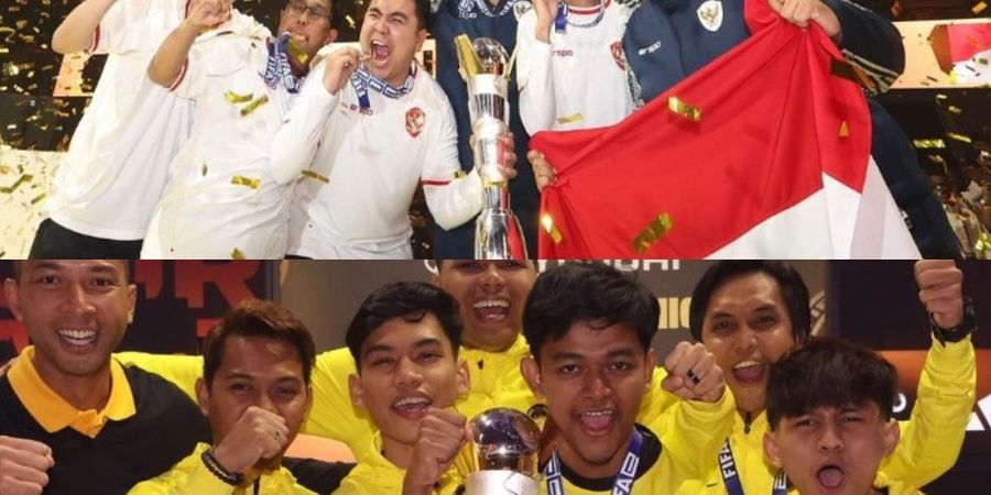 Bak Saudara Kembar, Timnas Indonesia dan Malaysia Merana di ASEAN Cup, tapi Jadi Raja Dunia di Turnamen E-Sports