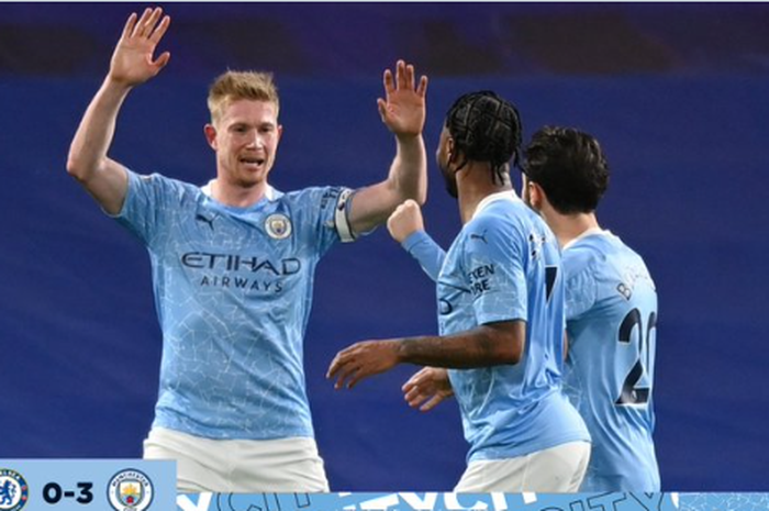 Pelatih Manchester City, Pep Guardiola, untuk pertama kalinya memberi posisi baru kepada Kevin De Bruyne dalam laga Liga Inggris kontra Arsenal.