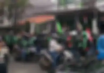  Akhirnya Terungkap, Gara-gara Kasus 'Berlian', Ratusan Driver Grab Bike Serbu Kantor Gojek