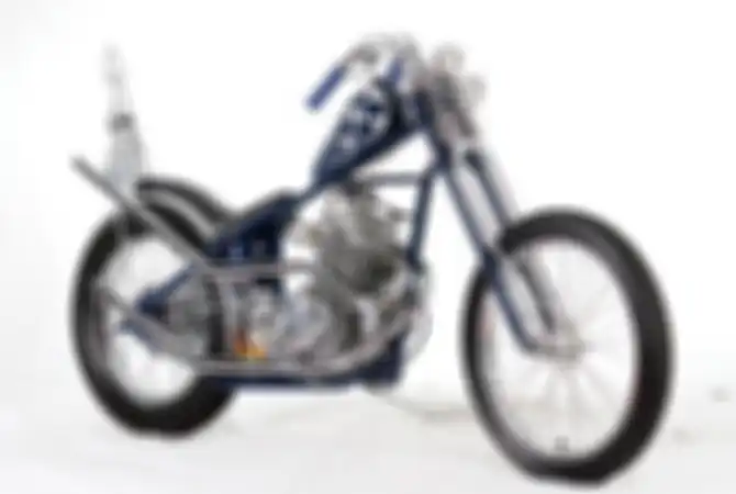 Modifikasi Suzuki Thunder 250 2000 Ala Chopper 1970-an