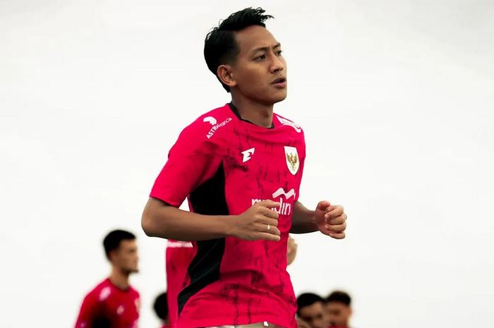 Pemain timnas Indonesia, Beckham Putra.