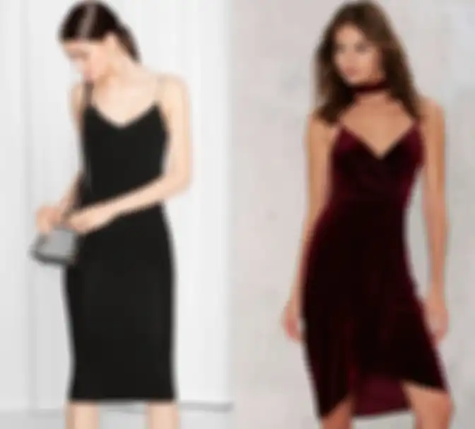 Model dress buat zodiak Scorpio, yaitu spaghetti strap dress.