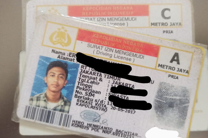 Ilustrasu perpanjang dan buat SIM Gratis