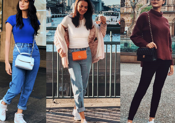 Amanda Rawles Makin Modis dengan 8 Gaya Pakai Sneakers Putih!