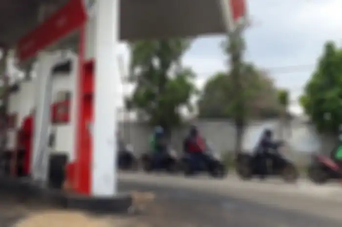 Ilustrasi isi bensin di SPBU Pertamina