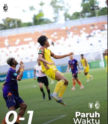 Pertandingan Sumsel United Vs Sriwijaya FC di Stadion Gelora Sriwijaya Jakabaring, Minggu (2/11/2025).