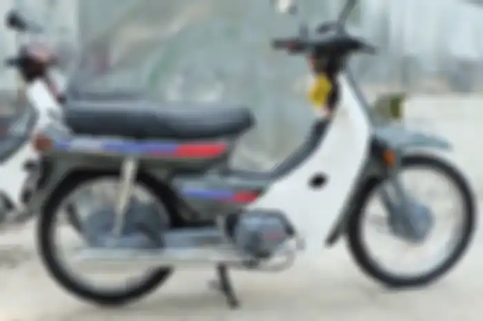 Honda Astrea Grand tampil kinclong