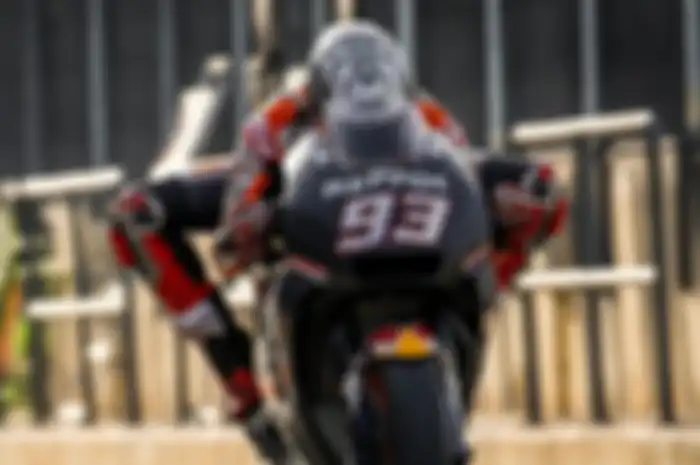 Marc Marquez saat mengetes prototipe RC213V di Valencia 2017 lalu