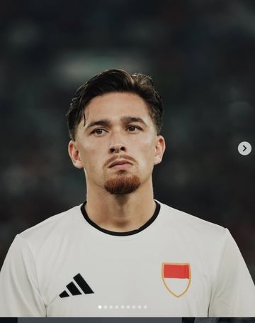 Jordy Wehrmann saat bermain membela Indonesia All Stars melawan Aston Villa di Stadion Utama Gelora Bung Karno (SUGBK), Sabtu (1/8/2026).