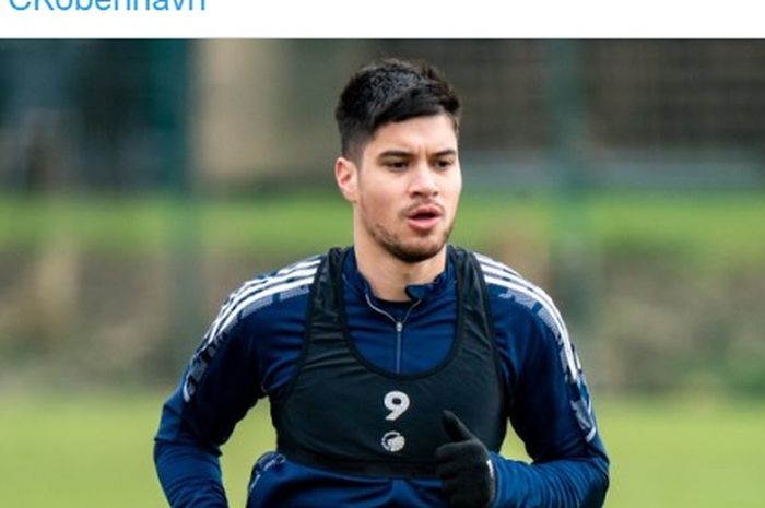 Calon pemain Timnas Indonesia, yakni Kevin Diks, yang kini membela tim asal Denmark FC Copenhagen.