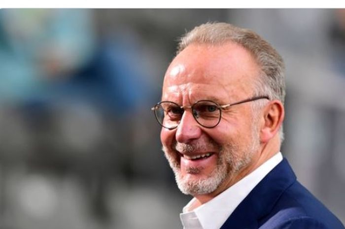 Legenda sepak bola Jerman, Karl-Heinz Rummenigge.