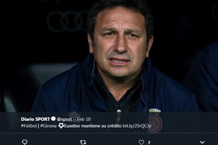 Pelatih Girona, Eusebio Sacristan