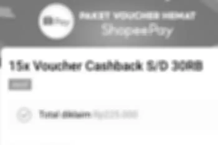 Cara beli Paket Voucher Hemat ShopeePay.