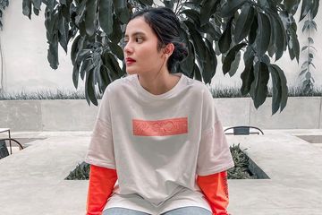Tips styling kaos polos oversize