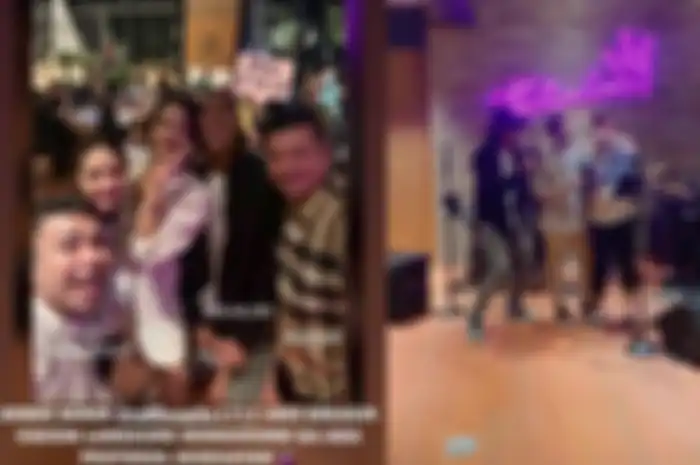 Kolase postingan Anya Geraldine dan Raffi Ahmad yang menuai cibiran