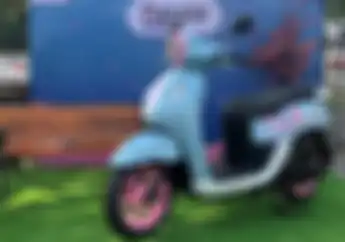 Modifikasi Motor Yamaha Fazzio di Sakura Matsuri 2023 Cikarang, Aura Indonesia dan Jepang Banget