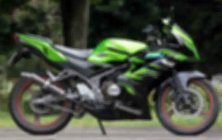 Knalpot silencer karbon untuk Kawasaki Ninja 150 RR