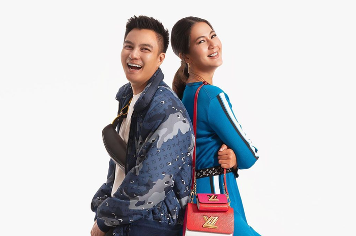 Paula Verhoeven dan Baim Wong.