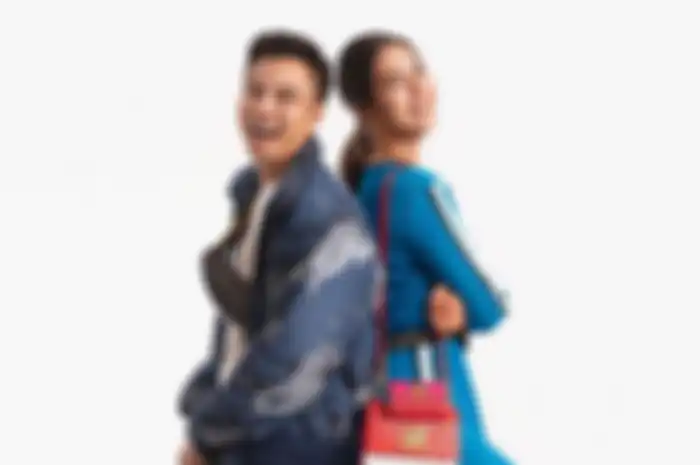 Paula Verhoeven dan Baim Wong.