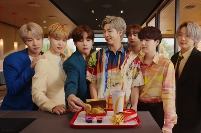 menu BTS Meal dipilih sendiri oleh anggota BTS