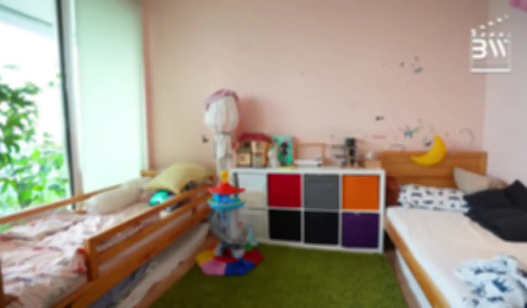 Kamar tidur anak di rumah artis Daniel Mananta.