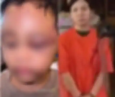 babysitter berinisial IPS yang tega memukuli anak Emy Aghnia Punjabi yang berinisial JAP.