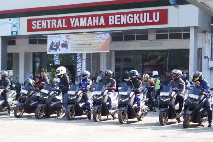 Benar Enggak Konsumsi Bensin Yamaha NMAX Turbo Bisa 1 liter/45,2 km untuk Jarak Bengkulu ke Palembang? 