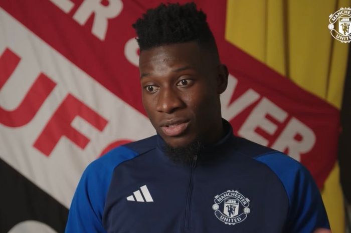 Kiper baru Man United, Andre Onana.