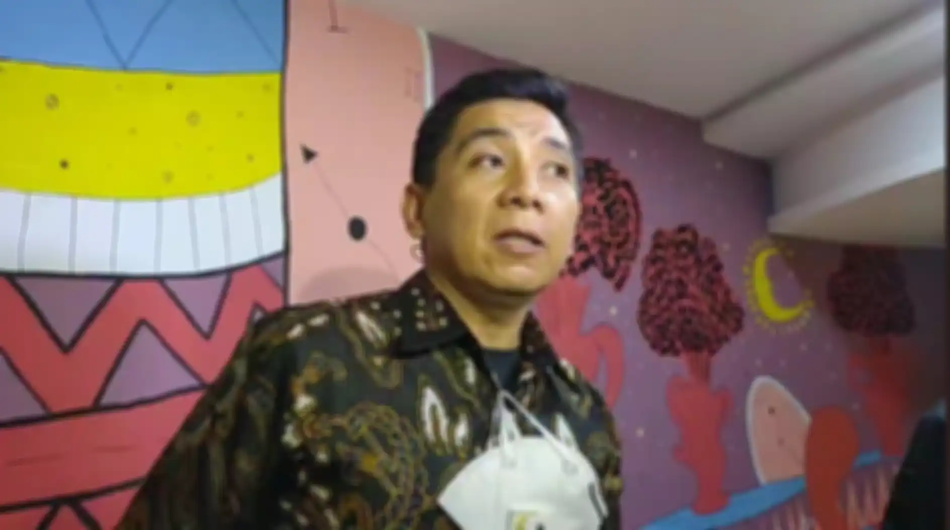 Kuasa Hukum Dewi Perssik, Sandy Arifin ketika ditemui di kawasan Kuningan, Jakarta Selatan, Selasa (28/6/2022).