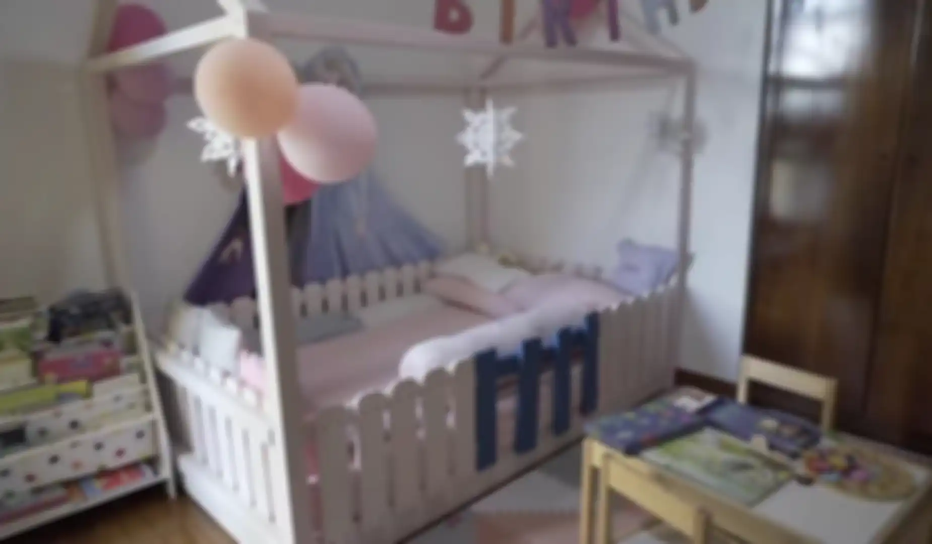 Kamar anak di rumah artis Marissa Nasution.