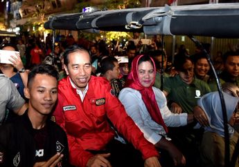 Naik Andong Berdua di Yogyakarta, Romantisme Jokowi-Iriana Jadi Sorotan