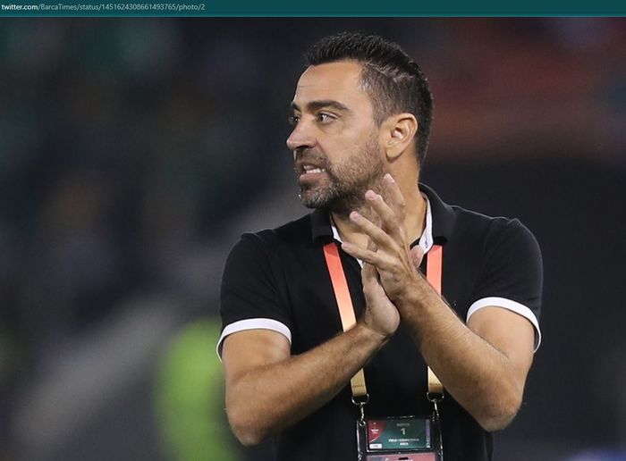 Xavi Hernandez kini menjabat sebagai pelatih Barcelona.