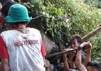 Terjepit Batu Selama 10 Jam dalam Kondisi Sadar, Pemburu Bonsai di Wonogiri Ini Sempat Makan saat Tim SAR Pecahkan Batu dengan Bor