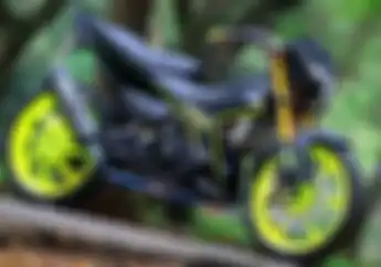 Suzuki Satria F150 Fi Dimodifikasi Pakai Kaki-kaki Motor Sport, Telan Biaya Sampai Rp 100 Juta!