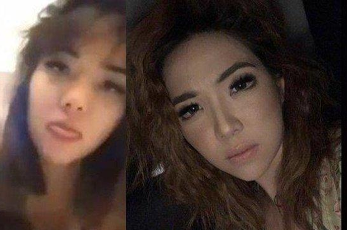 Kemiripan baju Gisel dengan sosok wanita yang ada di video syur.